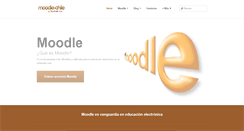 Desktop Screenshot of moodle-chile.cl